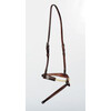 Rope noseband with flash - ss buckles