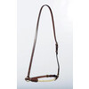 Rope drop noseband -  brass buckles