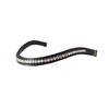 Browband  Chrystal  curved - PS nut brown