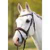 Bridle IRIS flash noseband - PS nut brown